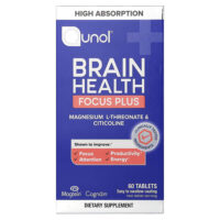 Brain Health, Focus Plus, 60 таблеток — Qunol