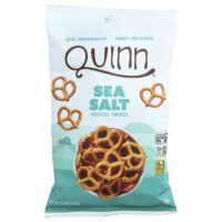 Pretzel Twist, морская соль, 159 г (5,6 унции) — Quinn Snacks