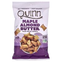 Pretzel Nuggets, кленовая и миндальная паста, 141 г (5,0 унции) — Quinn Snacks
