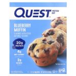 протеиновый батончик, кекс с голубикой, 4 шт. по 60 г (2,12 унции) — Quest Nutrition