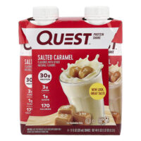 Protein Shake, соленая карамель, 4 коктейля, 325 мл (11 жидк. унц.) — Quest Nutrition
