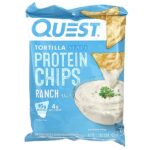 Протеиновые чипсы по-тортильи, ранчо, 8 пакетиков по 32 г (1,1 унции) — Quest Nutrition — изображение 2