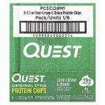 Протеиновые чипсы Original Style, сметана и лук, 8 пакетиков по 32 г (1,1 унции) — Quest Nutrition — изображение 2