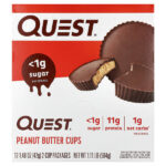 конфеты с арахисовой пастой, 12 упаковок по 42 г (1,48 унции) — Quest Nutrition