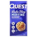 Bake Shop, кексы с голубикой, 8 кексов, 57 г (2,01 унции) — Quest Nutrition