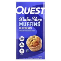 Bake Shop, кексы с голубикой, 8 кексов, 57 г (2,01 унции) — Quest Nutrition
