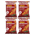 Сырные крекеры, острый чеддер, 4 пакетика по 30 г (1,06 унции) — Quest Nutrition
