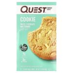 Protein Cookie, белый шоколад и макадамия, 12 печений, 58 г (2,04 унции) — Quest Nutrition