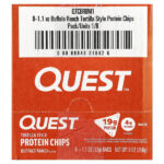 Протеиновые чипсы из тортильи, Buffalo Ranch, 8 пакетиков по 32 г (1,1 унции) — Quest Nutrition — изображение 2