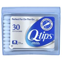 Q-tips, Бумажные палочки, ватные палочки, 30 тампонов