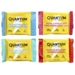 Протеиновый снек с кофеином, разнообразные, 8 квадратов, 48 г (1,69 унции) — Quantum Energy Square — изображение 2