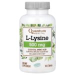 L-лизин, 500 мг, 100 таблеток — Quantum Health
