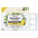 TheraZinc®, леденцы с цинком, со вкусом лимона, 24 леденца — Quantum Health