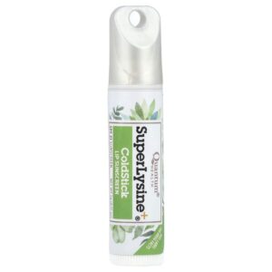 Super Lysine +®, ColdStick, солнцезащитное средство для губ, SPF 21, 5 г (0,17 унции) — Quantum Health