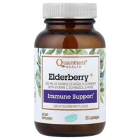 Elderberry+ Immune Support, малина, 36 пастилок — Quantum Health