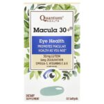 Macula 30+®, добавка для здоровья глаз, 60 капсул — Quantum Health