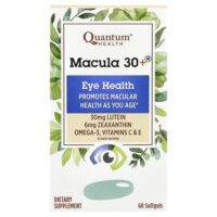 Macula 30+®, добавка для здоровья глаз, 60 капсул — Quantum Health