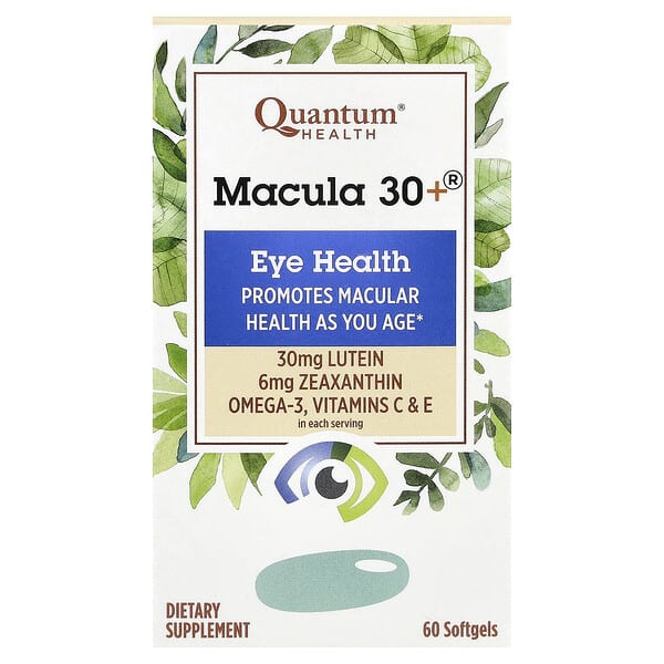 qua32291_v_31.jpg Macula 30+®, добавка для здоровья глаз, 60 капсул — Quantum Health