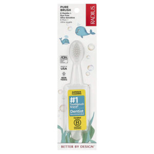 Pure Brush для детей старше 6 месяцев, для сверхчувствительных десен, 1 зубная щетка — RADIUS