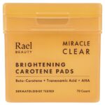 Beauty, Miracle Clear, осветляющие подушечки с каротином, 70 шт. — Rael