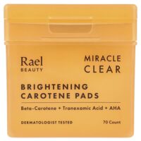 Beauty, Miracle Clear, осветляющие подушечки с каротином, 70 шт. — Rael