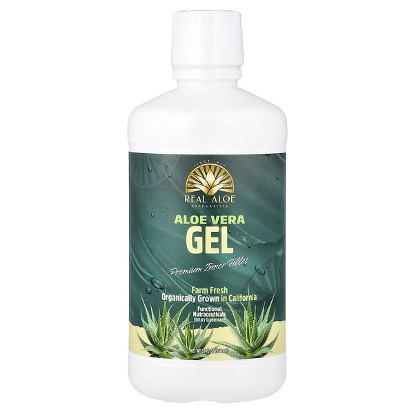 ral10032_v_55.jpg Real Aloe, Гель алоэ вера, 946 мл (32 жидк. унц.)