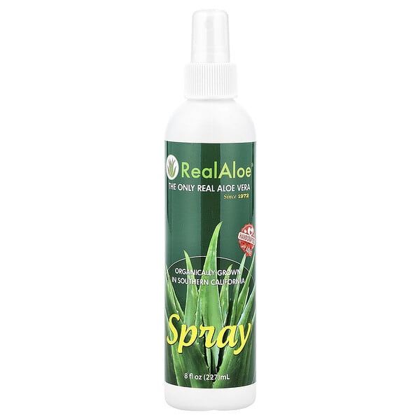 ral41008_v_38.jpg Real Aloe, спрей с алоэ вера, 227 мл (8 жидк. унций)