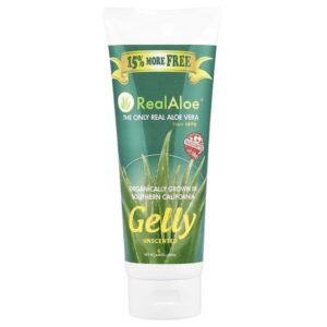 Real Aloe, Желе с алоэ вера, без запаха, 230 мл (8 унций)