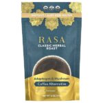 Кофе с адаптогеном и грибами, растворимый, классическая травяная обжарка, 144 г (5 унций) — Rasa
