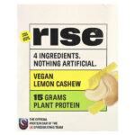 Protein Bar, лимонный кешью, 12 батончиков, 60 г (2,1 унции) — Rise Bar