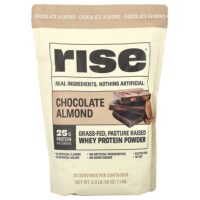 Порошок из сывороточного протеина, шоколад и миндаль, 1,1 кг (2,4 фунта) — Rise Bar