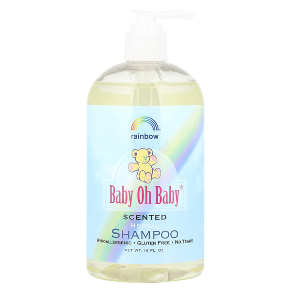 rbr20014_v_25.jpg Baby Oh Baby®, травяной шампунь, с ароматом, 16 жидк. унций — Rainbow Research