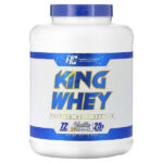 Signature Series, King Whey, сывороточный протеин, с ванильной глазурью, 2,3 кг (5 фунтов) — Ronnie Coleman