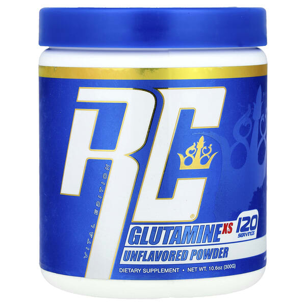 rcb00633_v_8.jpg Vital Edition, порошок с глутамином XS™, без добавок, 300 г (10,6 унции) — Ronnie Coleman