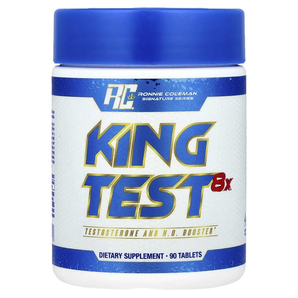 rcb00813_v_8.jpg Signature Series, King Test 8X®, 90 таблеток — Ronnie Coleman