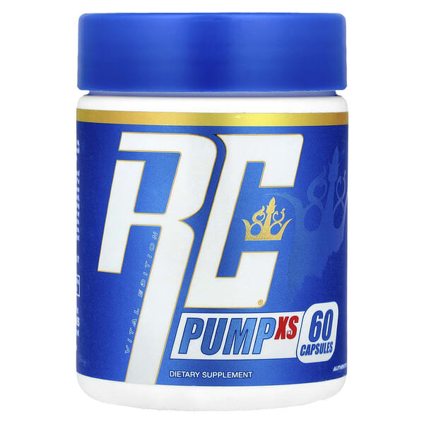 rcb62509_v_8.jpg Vital Edition, Pump XS™, 500 мг, 60 капсул — Ronnie Coleman