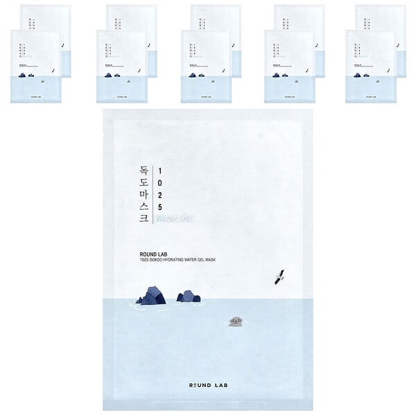 rdb54071_v_58.jpg 1025 Dokdo Hydrating Water Gel Beauty Mask, 10 шт., 30 мл (1,01 жидк. Унции) — Round Lab