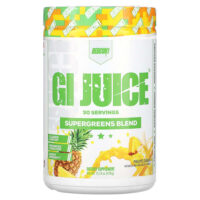 GI Juice, смесь суперзелени, ананас и банан, 429 г (15,13 унции) — Redcon1