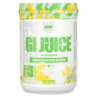GI Juice, смесь суперзелени, со вкусом лимона, 432 г (15,24 унции) — Redcon1