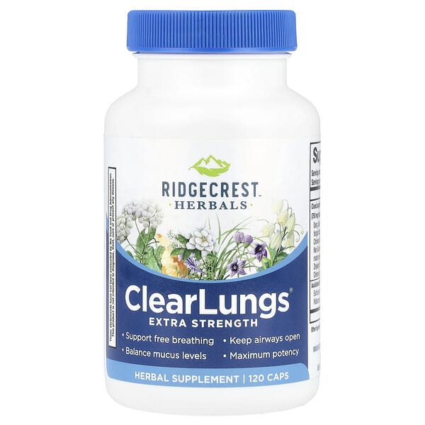 rdh00156_v_36.jpg ClearLungs®, 120 капсул — RidgeCrest Herbals