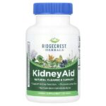 KidneyAid™, для поддержки почек, 60 капсул — RidgeCrest Herbals