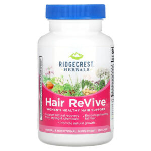 Hair ReVive, добавка для здоровья волос, 120 капсул — RidgeCrest Herbals