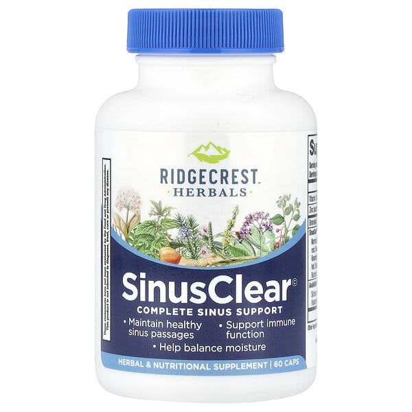 rdh00587_v_40.jpg SinusClear___, 60 капсул — RidgeCrest Herbals