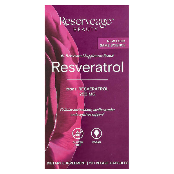 rea00281_v_67.jpg Ресвератрол, 120 растительных капсул — Reserveage Beauty