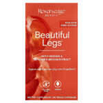 Beautiful Legs с диосмином и ресвератролом, 30 растительных капсул — Reserveage Beauty