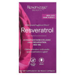 ресвератрол, 60 растительных капсул — Reserveage Beauty