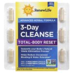 3-дневное очищение, 12 вегетарианских капсул — Renew Life