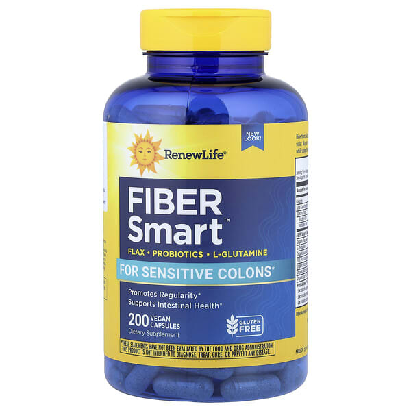 ren53468_v_41.jpg Fiber Smart™, 200 веганских капсул — Renew Life