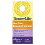 Gas Stop™ Enzyme Formula, 60 вегетарианских капсул — Renew Life