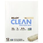 Clean Protein Bar, ваниль, 12 батончиков, 52 г (1,83 унции) — Ready